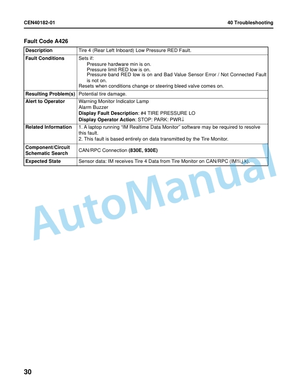 Komatsu 730E-10 Dump Truck Shop Manual CEBM035403 4 Komatsu 730E-10 Dump Truck Shop Manual CEBM035403 - Image 4