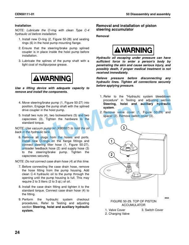 Komatsu 730E-10 Dump Truck Shop Manual CEBM035403 5 Komatsu 730E-10 Dump Truck Shop Manual CEBM035403 - Image 5