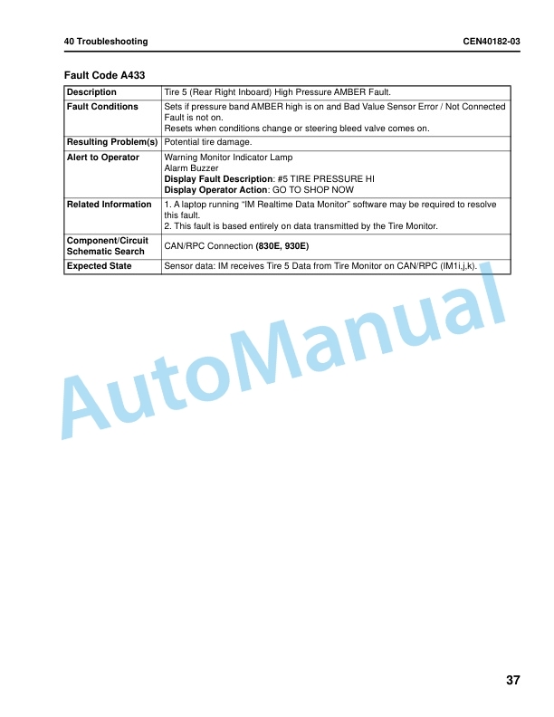 Komatsu 730E-10 Dump Truck Shop Manual CEBM035404 4 Komatsu 730E-10 Dump Truck Shop Manual CEBM035404 - Image 4
