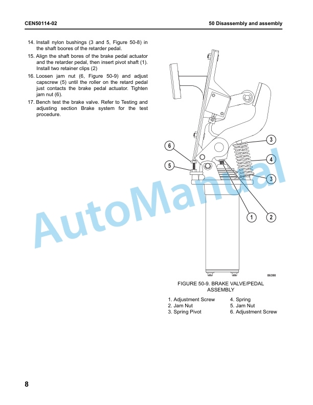 Komatsu 730E-10 Dump Truck Shop Manual CEBM036701 5 Komatsu 730E-10 Dump Truck Shop Manual CEBM036701 - Image 5