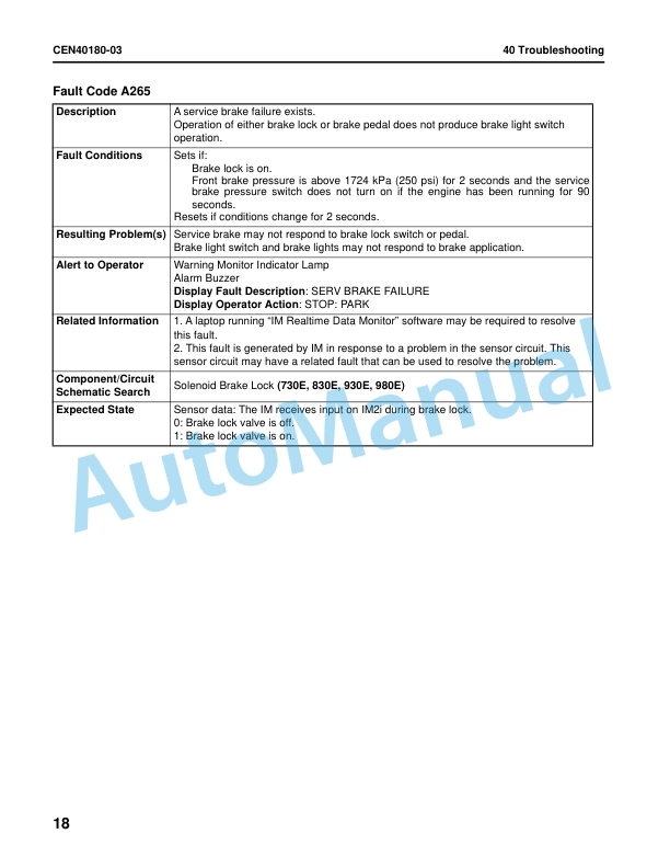 Komatsu 730E-10 Dump Truck Shop Manual CEBM036703 3 Komatsu 730E-10 Dump Truck Shop Manual CEBM036703 - Image 3