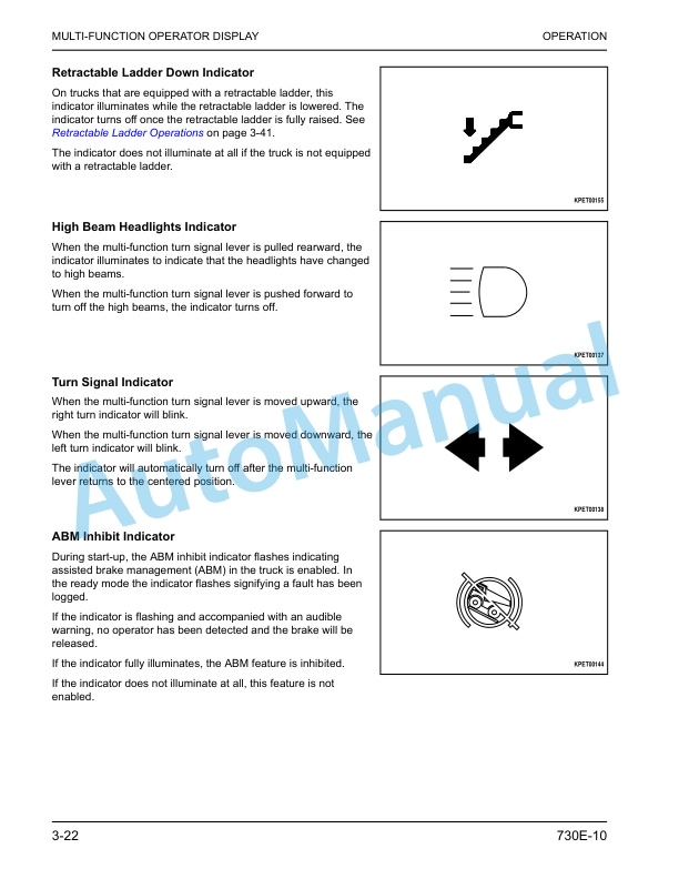 Komatsu 730E-10 Electric Dump Truck Operation and Maintenance Manual CEAM039100 3 Komatsu 730E-10 Electric Dump Truck Operation and Maintenance Manual CEAM039100 - Image 3