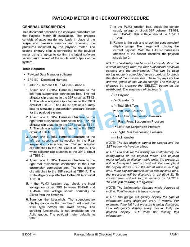 Komatsu 730E-8 Dump Truck Field Assembly Instruction CEAW007800 5 Komatsu 730E-8 Dump Truck Field Assembly Instruction CEAW007800 - Image 5