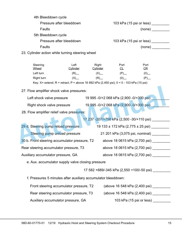 Komatsu 730E-8 Dump Truck Field Assembly Instruction CEAW007815 4 Komatsu 730E-8 Dump Truck Field Assembly Instruction CEAW007815 - Image 4