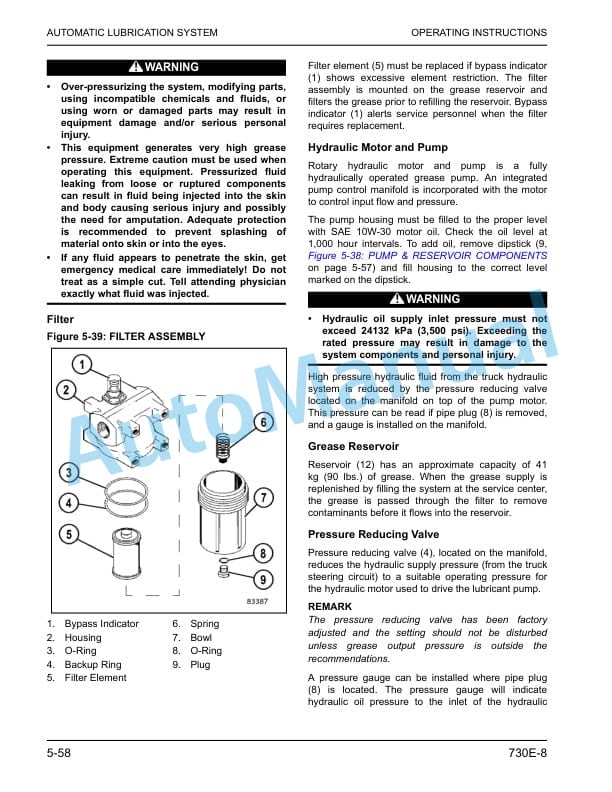 Komatsu 730E-8 Dump Truck Operation and Maintenance Manual CEAM026202 4 Komatsu 730E-8 Dump Truck Operation and Maintenance Manual CEAM026202 - Image 4