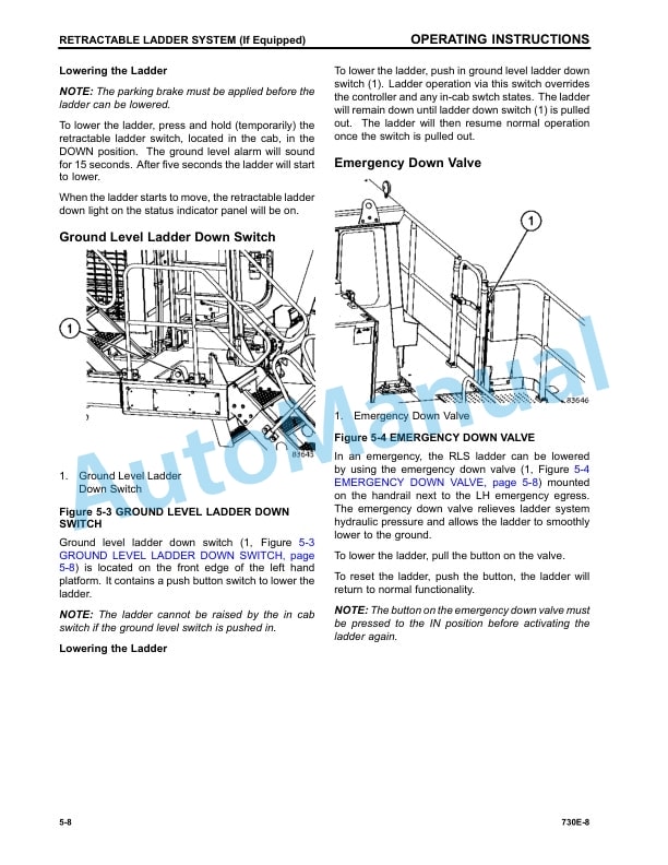 Komatsu 730E-8 Dump Truck Operation and Maintenance Manual CEAM027701 3 Komatsu 730E-8 Dump Truck Operation and Maintenance Manual CEAM027701 - Image 3