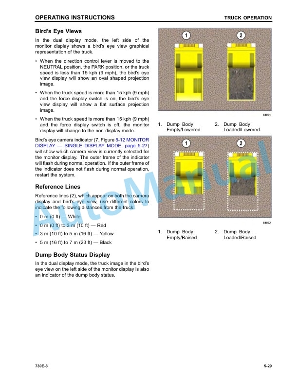 Komatsu 730E-8 Dump Truck Operation and Maintenance Manual CEAM031201 3 Komatsu 730E-8 Dump Truck Operation and Maintenance Manual CEAM031201 - Image 3