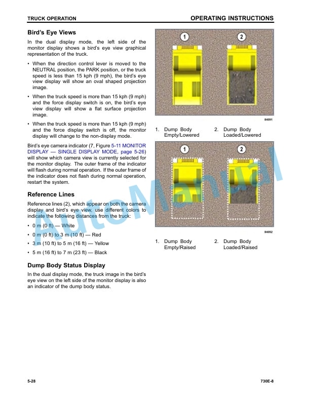 Komatsu 730E-8 Dump Truck Operation and Maintenance Manual CEAM033700 3 Komatsu 730E-8 Dump Truck Operation and Maintenance Manual CEAM033700 - Image 3
