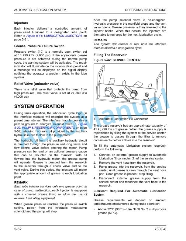 Komatsu 730E-8 Dump Truck Operation and Maintenance Manual CEAM033706 4 Komatsu 730E-8 Dump Truck Operation and Maintenance Manual CEAM033706 - Image 4