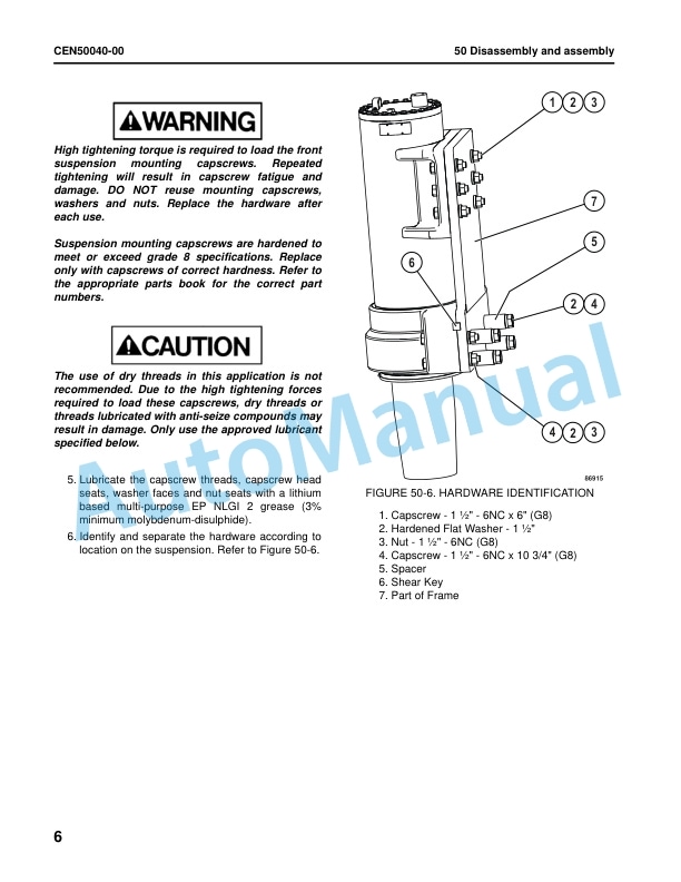 Komatsu 730E-8 Dump Truck Shop Manual CEBM032405 5 Komatsu 730E-8 Dump Truck Shop Manual CEBM032405 - Image 5