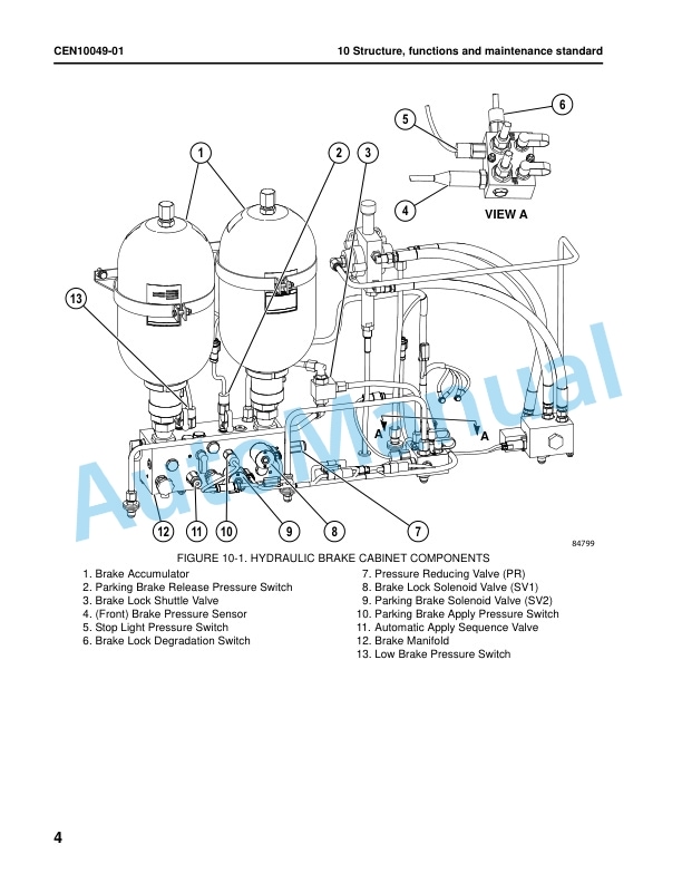 Alternative view of Komatsu 730E-8 Dump Truck Shop Manual CEBM032500