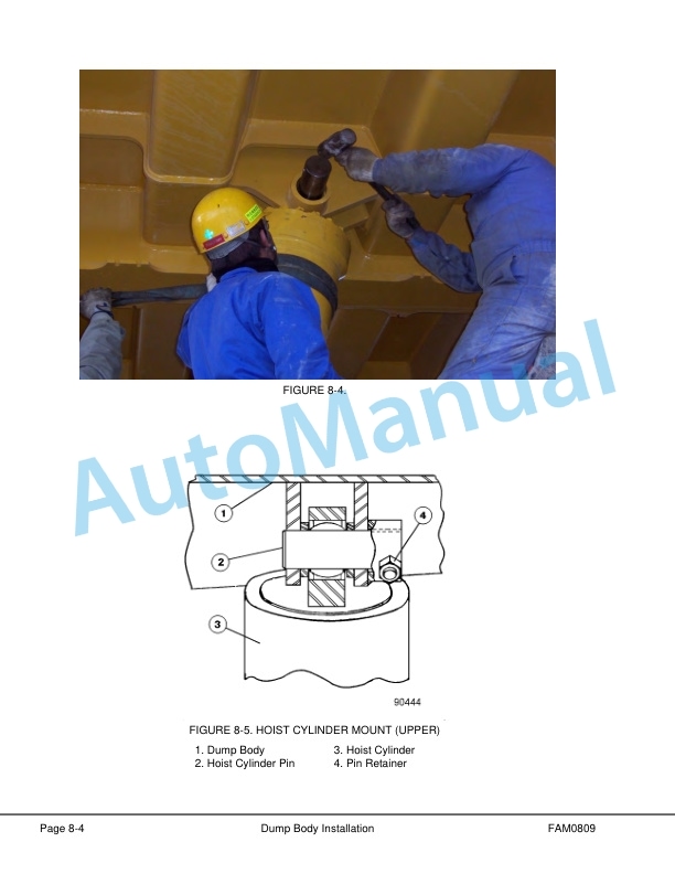 Komatsu 730E Dump Truck Field Assembly Instruction CEAW004103 3 Komatsu 730E Dump Truck Field Assembly Instruction CEAW004103 - Image 3