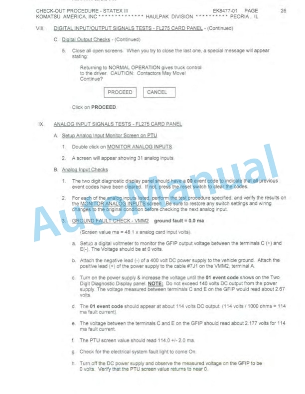 Komatsu 730E Dump Truck Field Assembly Instruction CEAW004103 5 Komatsu 730E Dump Truck Field Assembly Instruction CEAW004103 - Image 5