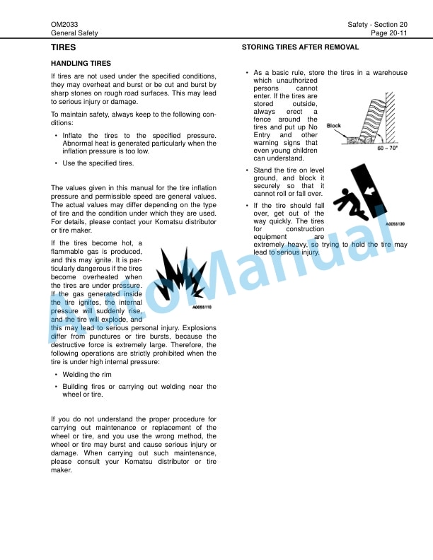 Alternative view of Komatsu 730E Dump Truck Operation and Maintenance Manual CEAD014800