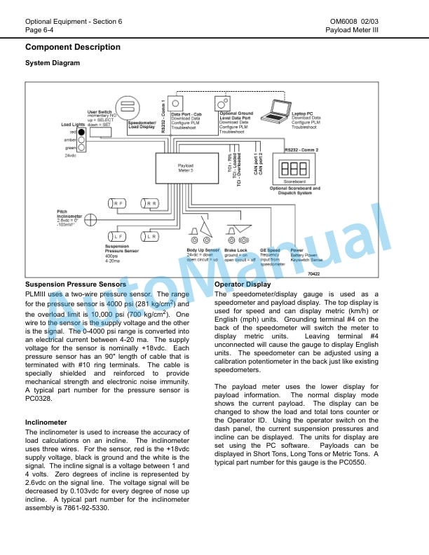 Komatsu 730E Dump Truck Operation and Maintenance Manual CEAM011200 5 Komatsu 730E Dump Truck Operation and Maintenance Manual CEAM011200 - Image 5