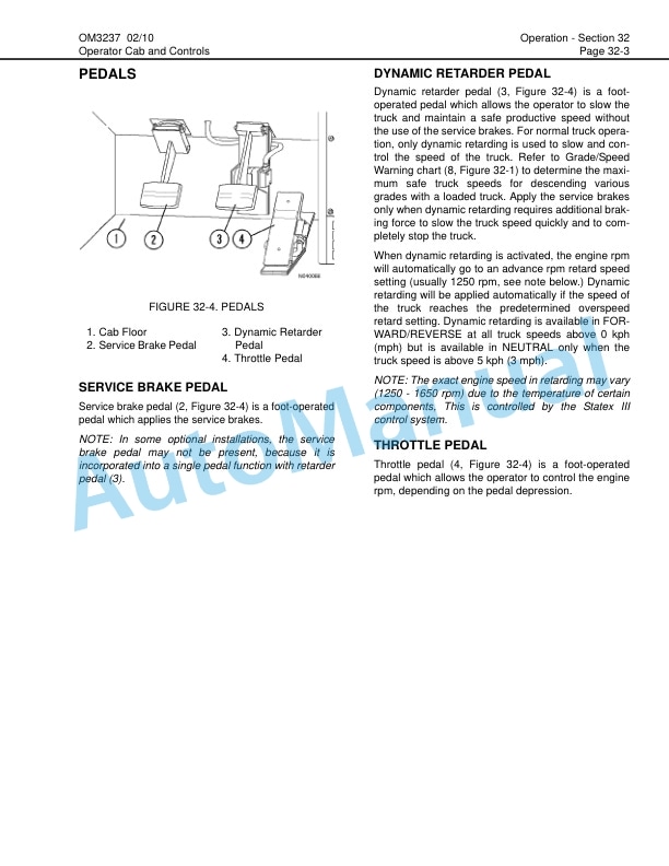 Komatsu 730E Dump Truck Operation and Maintenance Manual CEAM022201 3 Komatsu 730E Dump Truck Operation and Maintenance Manual CEAM022201 - Image 3