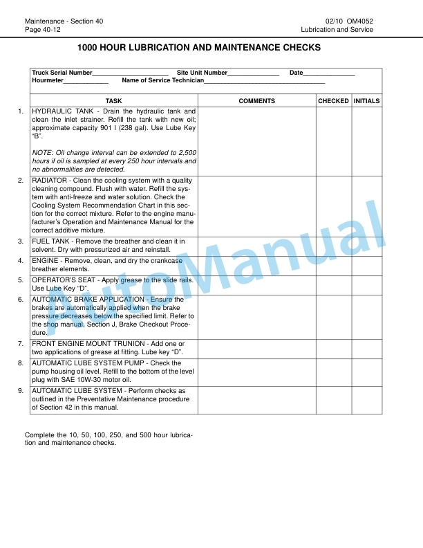 Komatsu 730E Dump Truck Operation and Maintenance Manual CEAM022201 4 Komatsu 730E Dump Truck Operation and Maintenance Manual CEAM022201 - Image 4