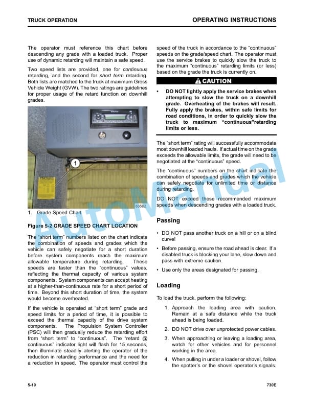 Komatsu 730E Dump Truck Operation and Maintenance Manual CEAM024802 3 Komatsu 730E Dump Truck Operation and Maintenance Manual CEAM024802 - Image 3