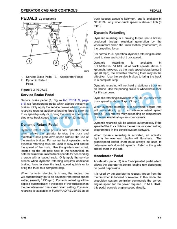 Komatsu 730E Dump Truck Operation and Maintenance Manual CEAM032600 4 Komatsu 730E Dump Truck Operation and Maintenance Manual CEAM032600 - Image 4