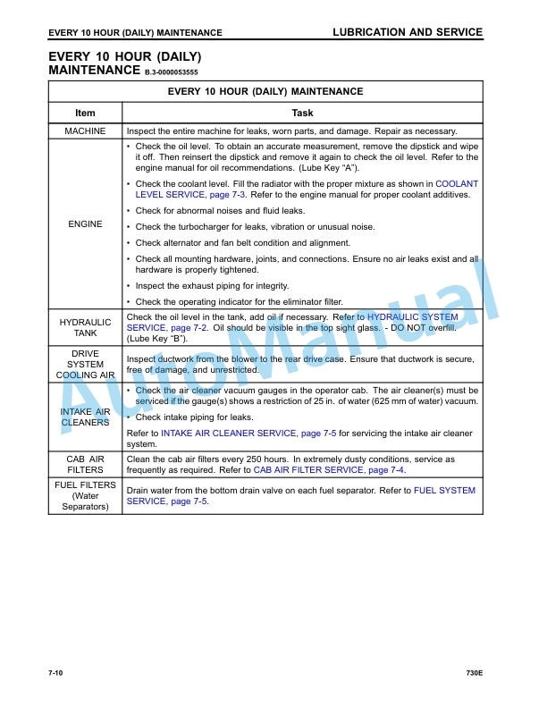 Komatsu 730E Dump Truck Operation and Maintenance Manual CEAM032600 5 Komatsu 730E Dump Truck Operation and Maintenance Manual CEAM032600 - Image 5