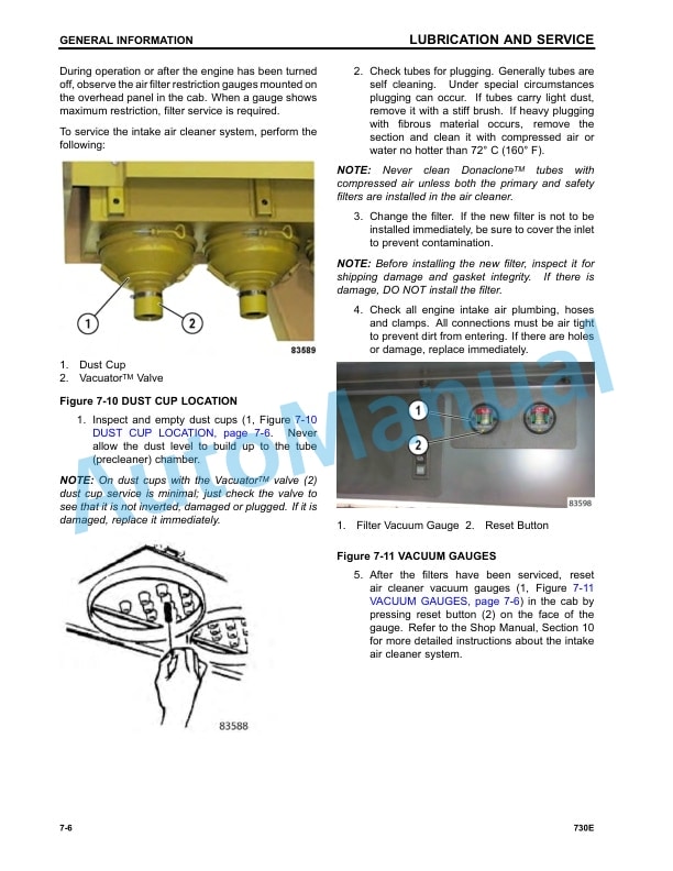 Komatsu 730E Dump Truck Operation and Maintenance Manual CEAM033400 5 Komatsu 730E Dump Truck Operation and Maintenance Manual CEAM033400 - Image 5
