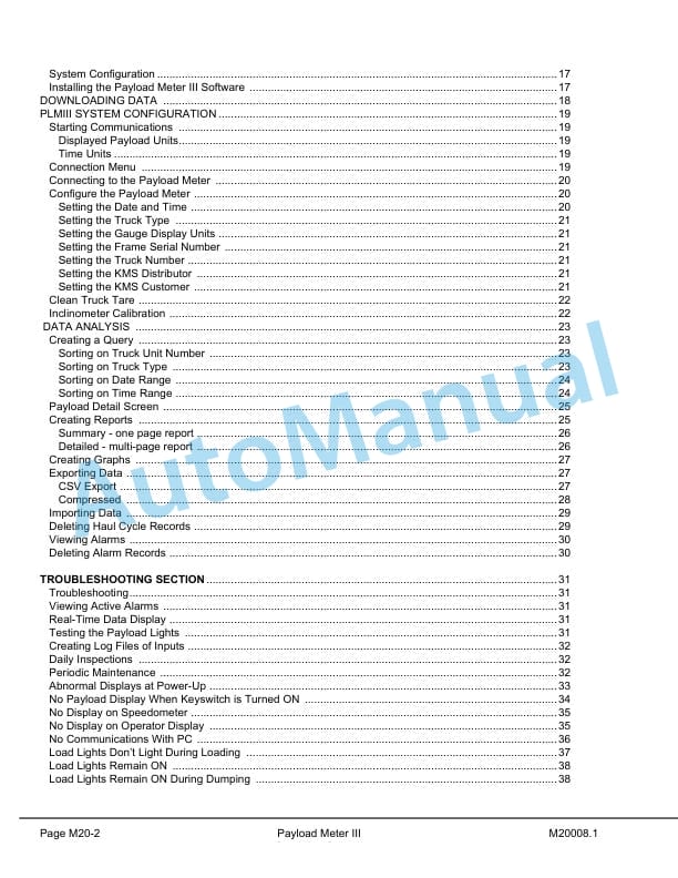 Komatsu 730E Dump Truck Shop Manual CEBM008501 5 Komatsu 730E Dump Truck Shop Manual CEBM008501 - Image 5