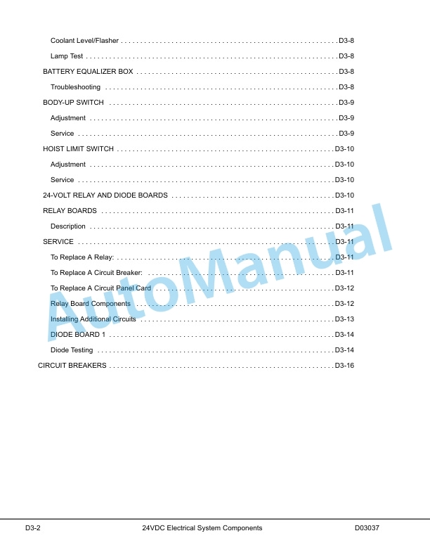 Alternative view of Komatsu 730E Dump Truck Shop Manual CEBM014801