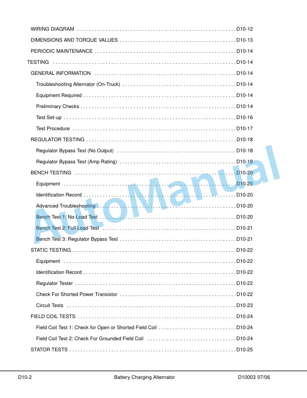 Alternative view of Komatsu 730E Dump Truck Shop Manual CEBM018000