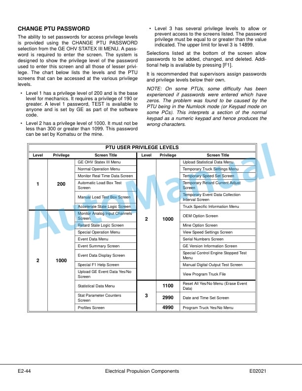Komatsu 730E Dump Truck Shop Manual CEBM020301 3 Komatsu 730E Dump Truck Shop Manual CEBM020301 - Image 3