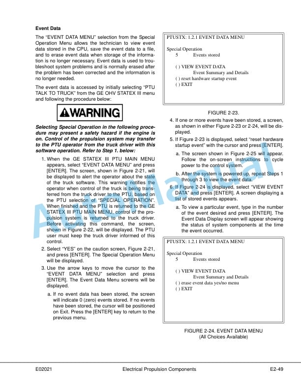 Komatsu 730E Dump Truck Shop Manual CEBM026500 3 Komatsu 730E Dump Truck Shop Manual CEBM026500 - Image 3