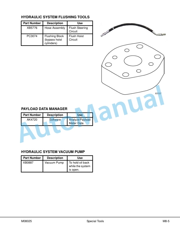 Komatsu 730E Dump Truck Shop Manual CEBM026500 5 Komatsu 730E Dump Truck Shop Manual CEBM026500 - Image 5