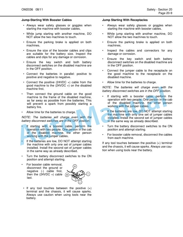 Alternative view of Komatsu 730E Trolley Dump Truck Operation and Maintenance Manual CEAM020701