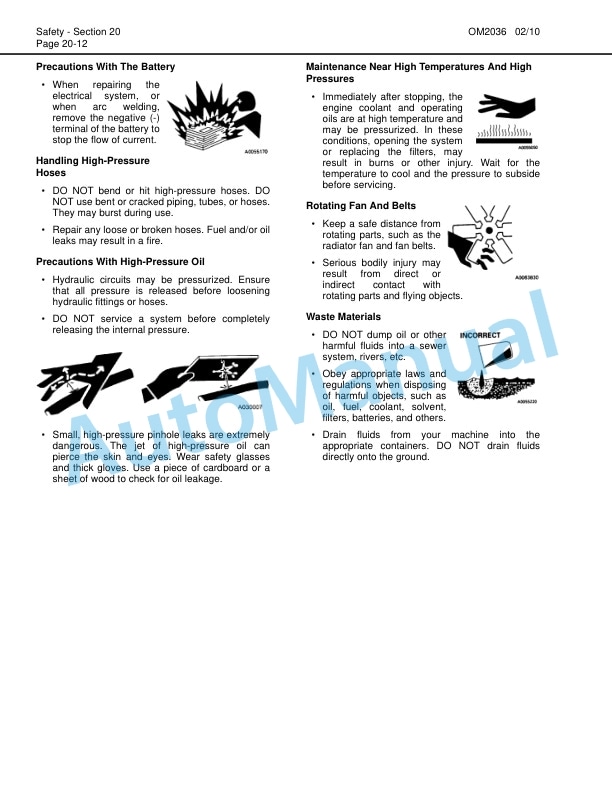 Alternative view of Komatsu 730E Trolley Dump Truck Operation and Maintenance Manual CEAM024000