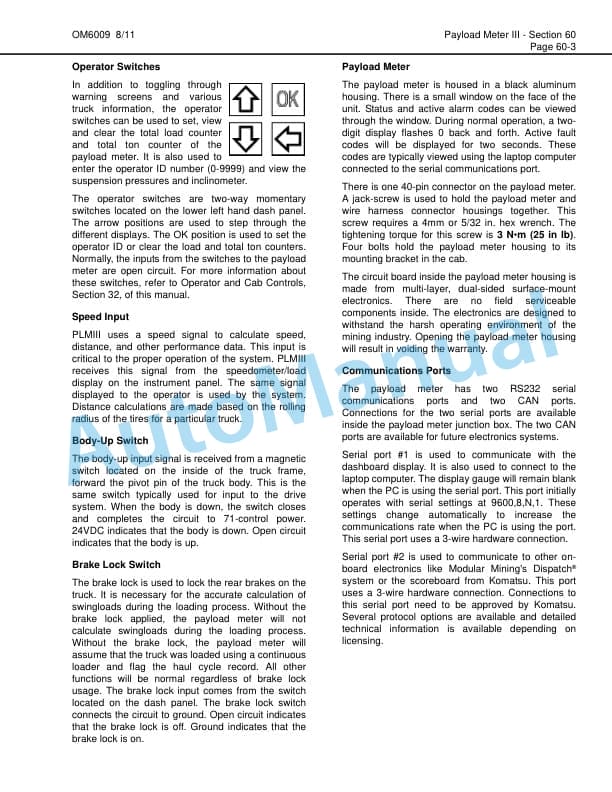 Komatsu 730E Trolley Dump Truck Operation and Maintenance Manual CEAM024900 5 Komatsu 730E Trolley Dump Truck Operation and Maintenance Manual CEAM024900 - Image 5