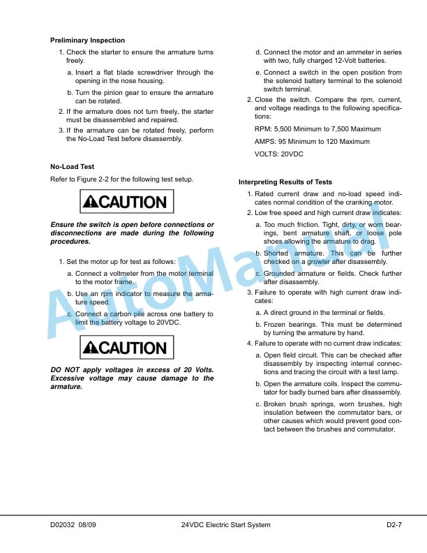 Alternative view of Komatsu 730E Trolley Dump Truck Shop Manual CEBM025000