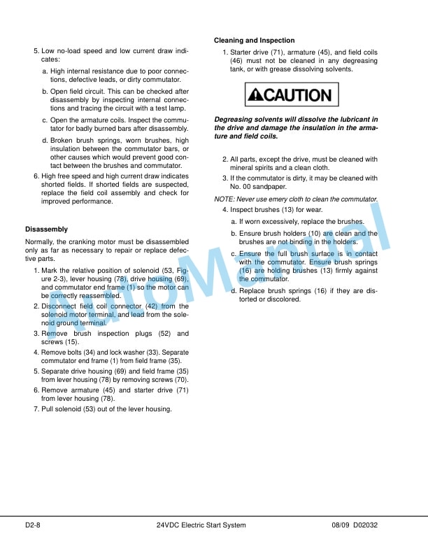 Alternative view of Komatsu 730E Trolley Dump Truck Shop Manual CEBM026000