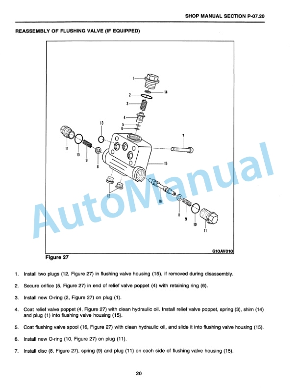 Komatsu 784, D784, PD784 Roller Shop Manual SMR-784 4 Komatsu 784, D784, PD784 Roller Shop Manual SMR-784-4
