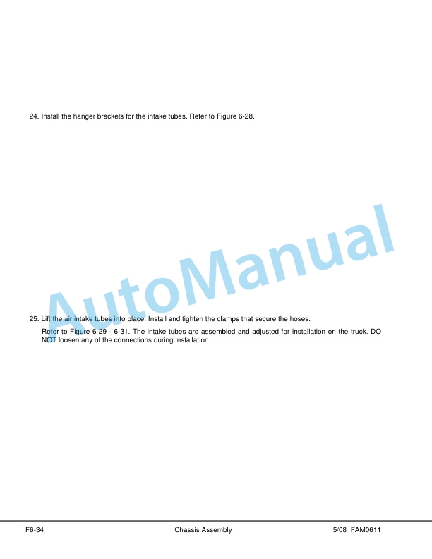 Alternative view of Komatsu 830E-1AC Dump Truck Field Assembly Instruction CEAW005100