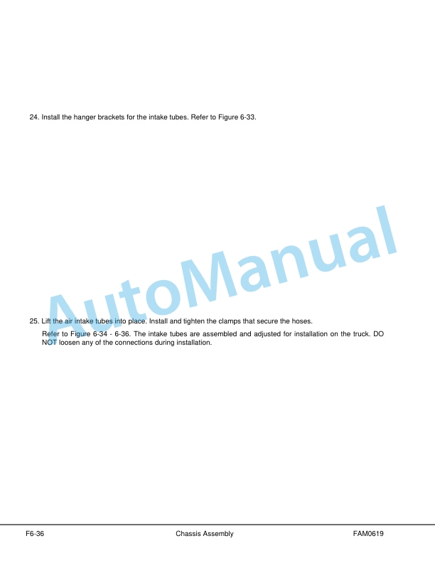 Alternative view of Komatsu 830E-1AC Dump Truck Field Assembly Instruction CEAW006300