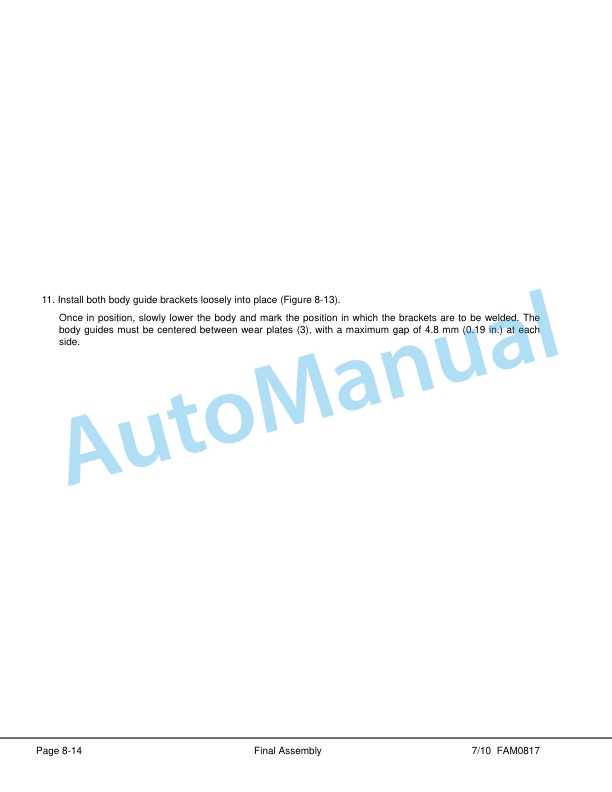 Komatsu 830E-1AC Dump Truck Field Assembly Instruction CEAW006402 3 Komatsu 830E-1AC Dump Truck Field Assembly Instruction CEAW006402 - Image 3