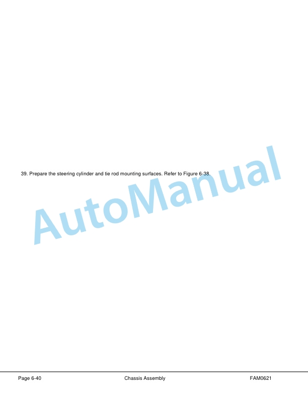 Alternative view of Komatsu 830E-1AC Dump Truck Field Assembly Instruction CEAW006700