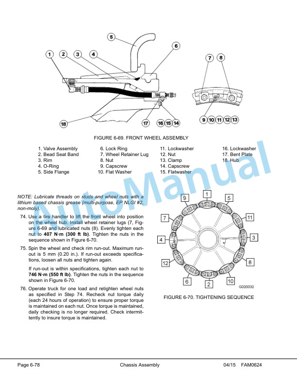 Komatsu 830E-1AC Dump Truck Field Assembly Instruction CEAW008000 3 Komatsu 830E-1AC Dump Truck Field Assembly Instruction CEAW008000 - Image 3