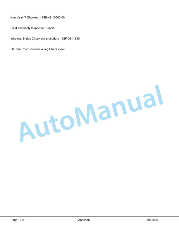 Komatsu 830E-1AC Dump Truck Field Assembly Instruction CEAW008001 4 Komatsu 830E-1AC Dump Truck Field Assembly Instruction CEAW008001 - Image 4