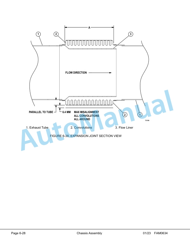 Alternative view of Komatsu 830E-1AC Dump Truck Field Assembly Instruction CEAW013800