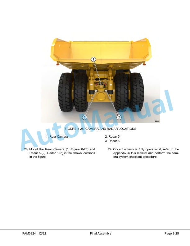 Komatsu 830E-1AC Dump Truck Field Assembly Instruction CEAW013800 3 Komatsu 830E-1AC Dump Truck Field Assembly Instruction CEAW013800 - Image 3