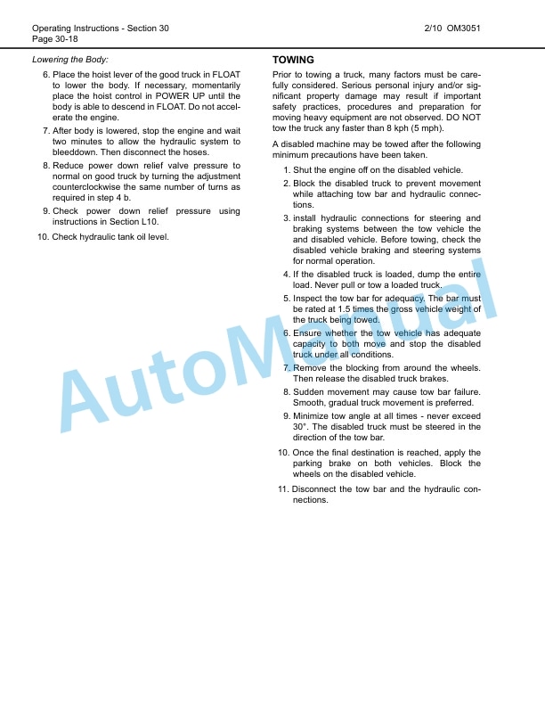 Komatsu 830E-1AC Dump Truck Operation and Maintenance Manual CEAM018903 3 Komatsu 830E-1AC Dump Truck Operation and Maintenance Manual CEAM018903 - Image 3