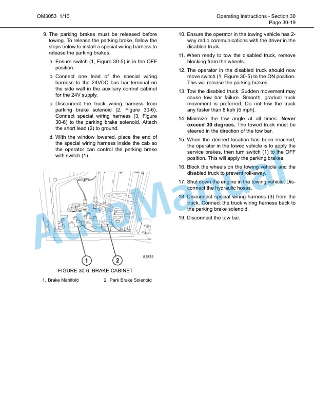 Komatsu 830E-1AC Dump Truck Operation and Maintenance Manual CEAM019102 3 Komatsu 830E-1AC Dump Truck Operation and Maintenance Manual CEAM019102 - Image 3