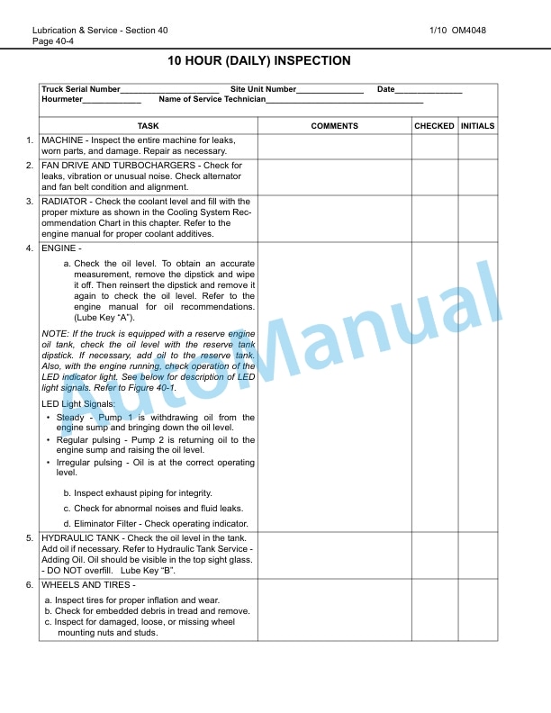 Komatsu 830E-1AC Dump Truck Operation and Maintenance Manual CEAM020101 4 Komatsu 830E-1AC Dump Truck Operation and Maintenance Manual CEAM020101 - Image 4