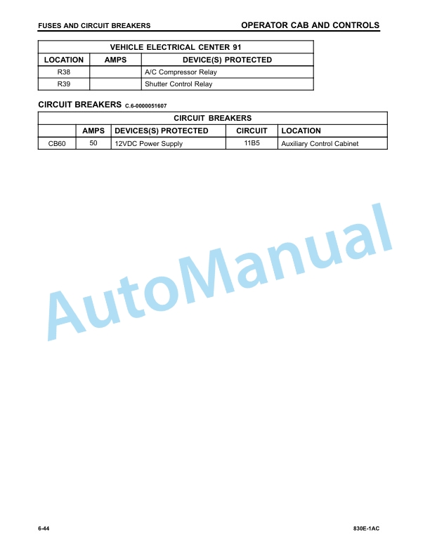 Komatsu 830E-1AC Dump Truck Operation and Maintenance Manual CEAM027002 5 Komatsu 830E-1AC Dump Truck Operation and Maintenance Manual CEAM027002 - Image 5