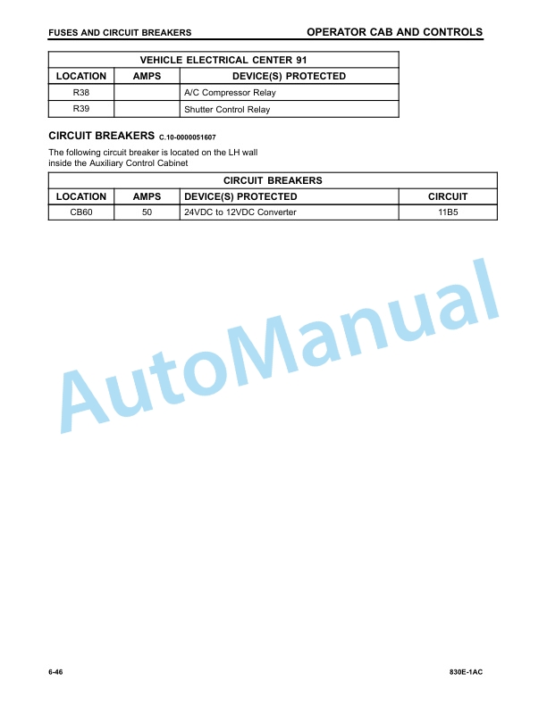 Komatsu 830E-1AC Dump Truck Operation and Maintenance Manual CEAM029701 5 Komatsu 830E-1AC Dump Truck Operation and Maintenance Manual CEAM029701 - Image 5